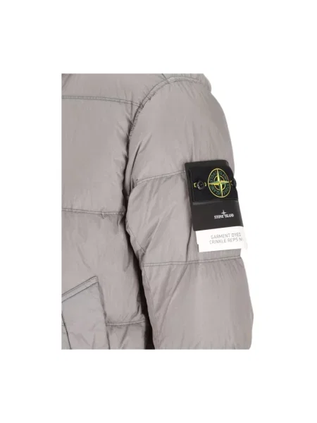 Kurtka Stone Island z kamieniami szara