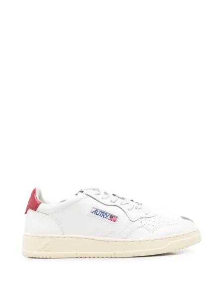 Sneakerși Autry din piele alb