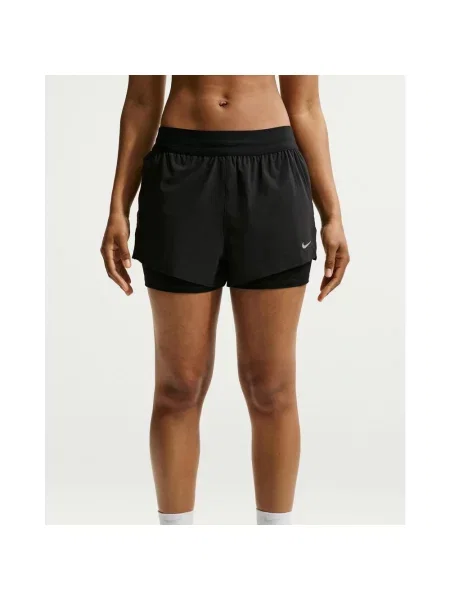 Szorty Nike Swift Dri-FIT 2 w 1 XS czarny