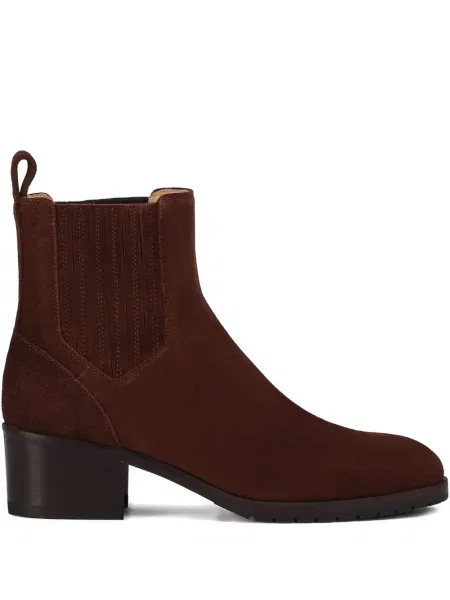 Botine Doucal's din piele de căprioară maro