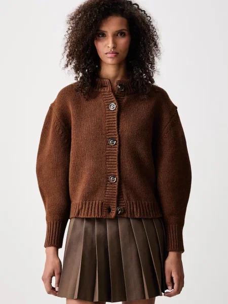 Soeur cardigan pentru femei din lână merino LEONARD