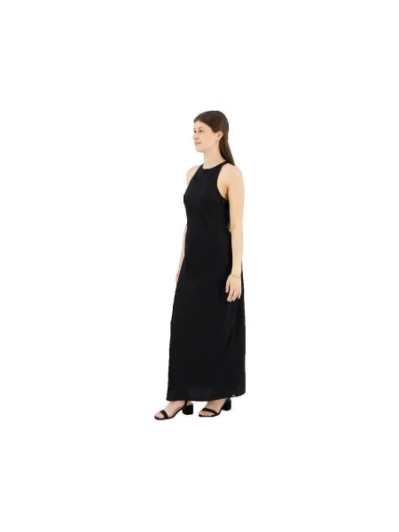 Halat Superdry din satin negru
