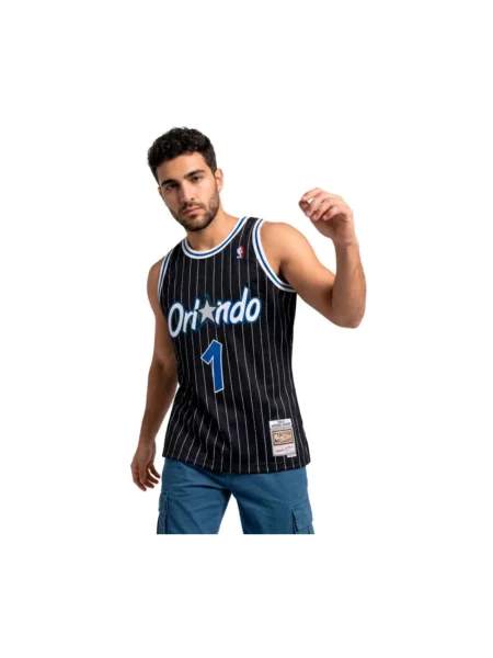Koszulka sportowa Mitchell & Ness czarna