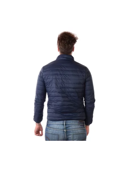 Kurtka bomber Emporio Armani niebieski