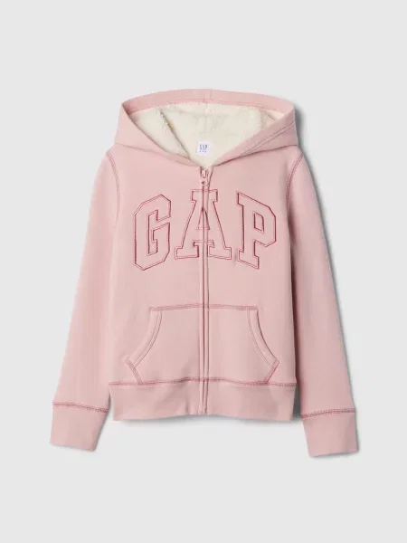 Bluza Gap z logo różowa