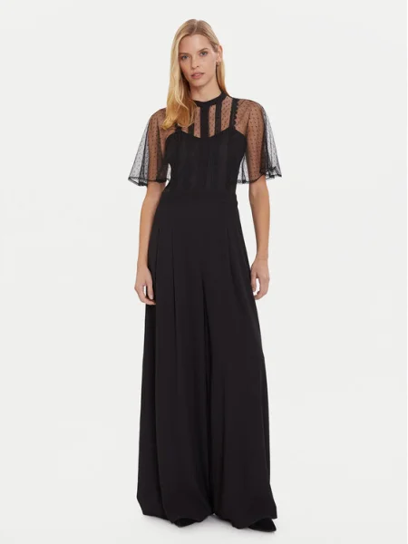 TWINSET Salopetă Wide Leg negru