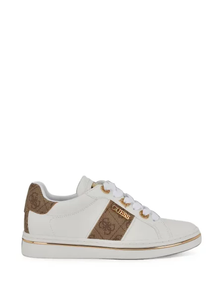 Raštuotos sportbačiai Guess balta