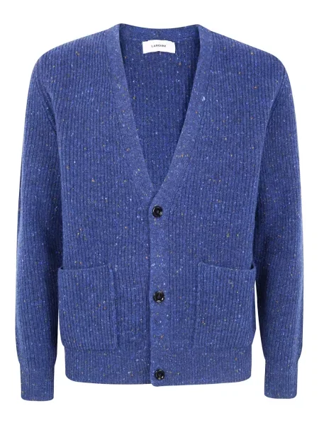 Cardigan Lardini de lână albastru