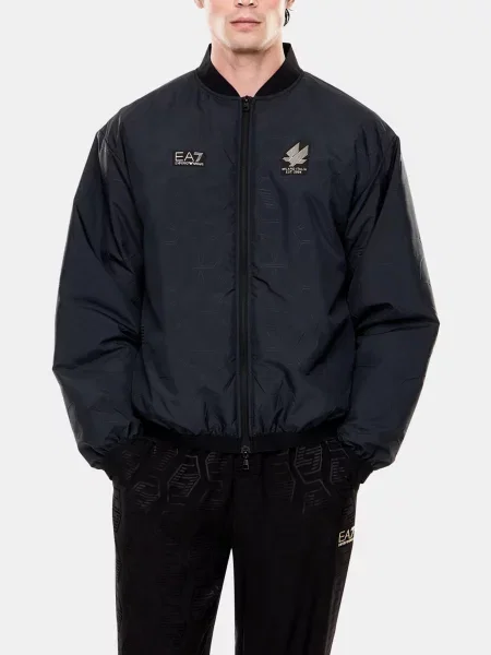 Бомбер чорний