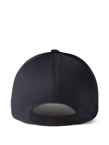 Șapcă Zegna din microfibră albastru