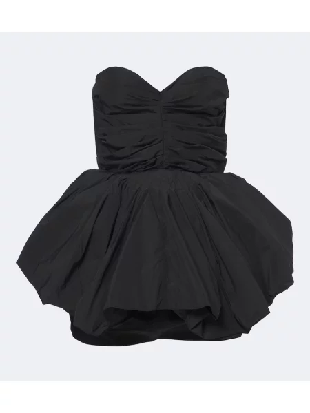 Rochie Magda Butrym de lână drapată negru