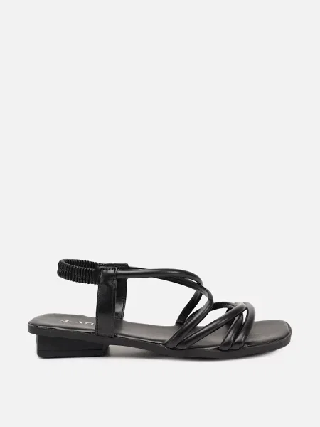 Сандалії YUKI екошкіра чорний