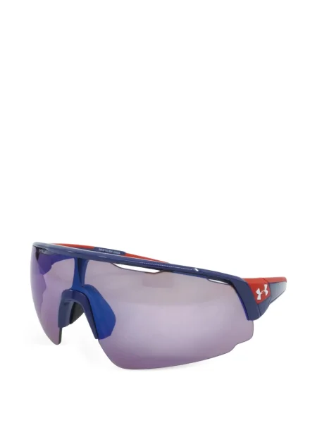 Ochelari de soare Under Armour cu imprimeu geometric albastru