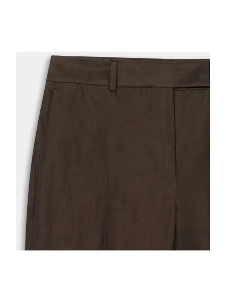 Spodnie Brooks Brothers brązowe