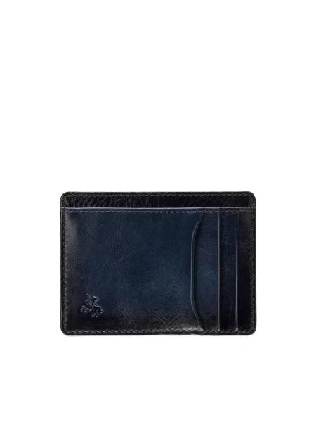 Кожаный кошелек Visconti синий