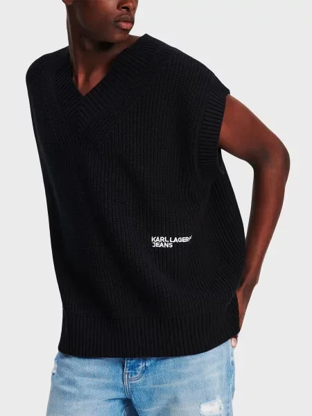 Жилет Karl Lagerfeld Jeans чорний