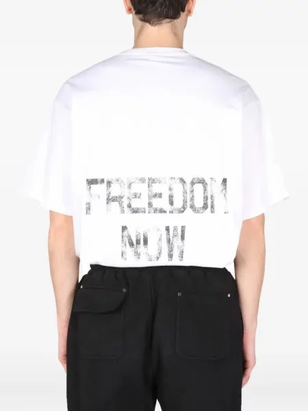 Tricou Mouty cu autograf alb