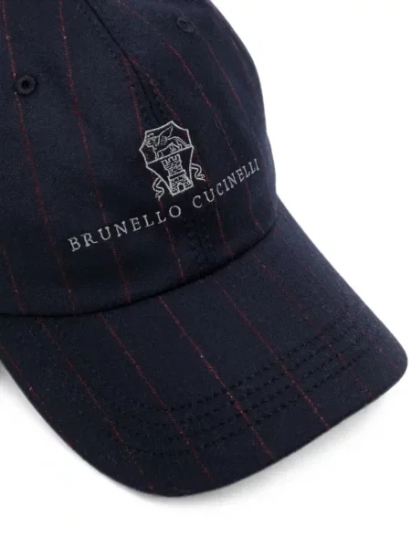 Șapcă Brunello Cucinelli albastru