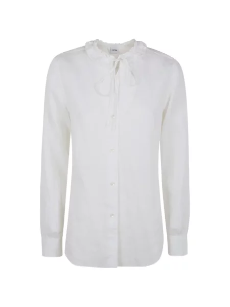 Cămașă Aspesi cu volane alb