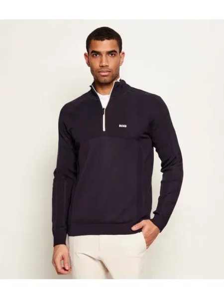 BOSS GREEN Pulover KN_GOC Hydro QZ verde