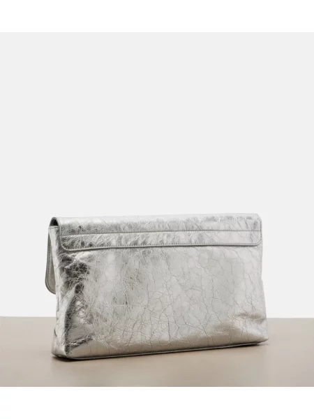 Geantă plic Balenciaga din piele