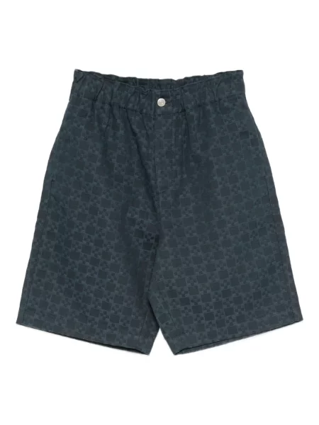 Pantaloni scurți Sandro scurte albastru