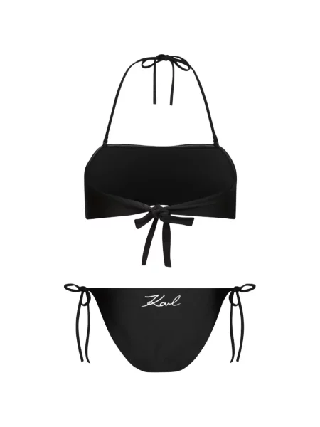 Bikini Karl Lagerfeld negru