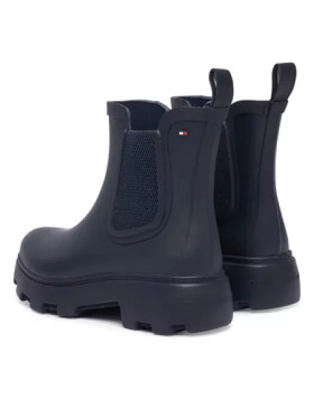 Tommy Hilfiger Guminiai batai Flag Cleated Tamsiai mėlyna