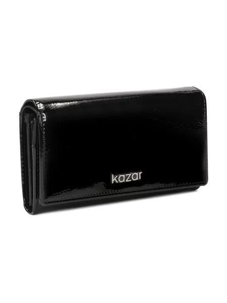 Portfel Kazar skórzany czarny