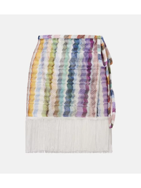 Fustă Missoni cu franjuri