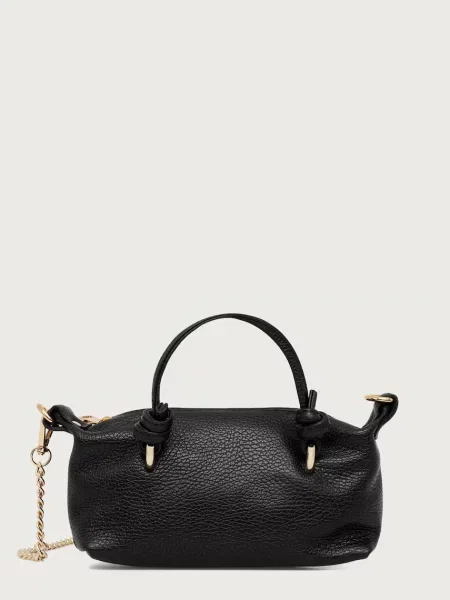 Answear.LAB geantă crossbody pentru femei din piele negru
