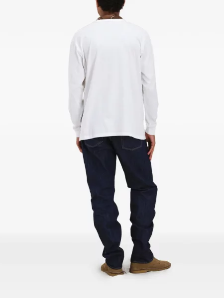 Tricou Fortela lung alb