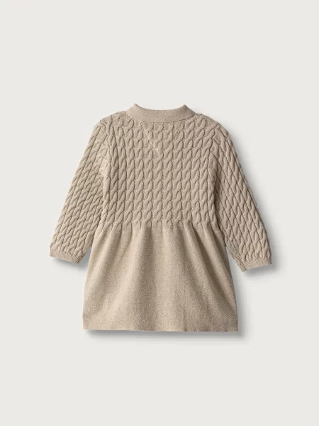 Tommy Hilfiger rochie tricotată din bej