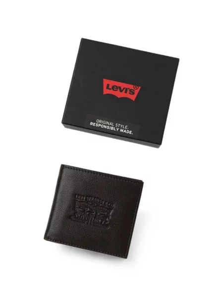 Scurt reversibil tricou Levi's® cu imagine negru
