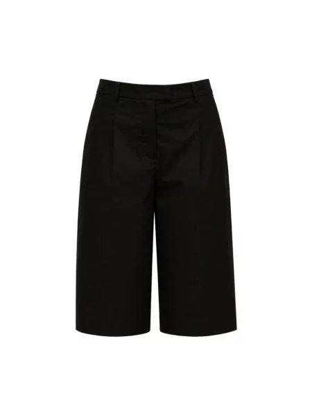 Bermudy Patrizia Pepe eleganckie czarne