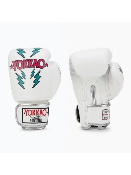 Boxerské rukavice YOKKAO Stadium white bílé