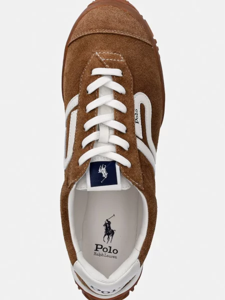 Замшевые кроссовки Polo Ralph Lauren