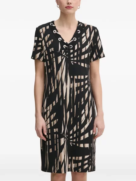 Rochie Joseph Ribkoff cu decolteu în V de costum negru