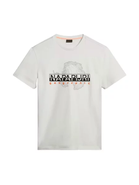 Koszulka Napapijri z logo biała