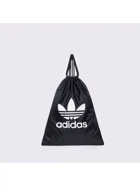 Maišo tipo kuprinė adidas Gymsack Trefoil juoda