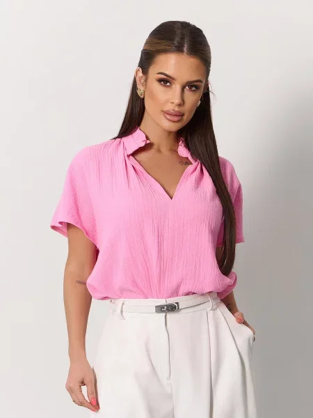 Блуза ISSA Plus рожевий