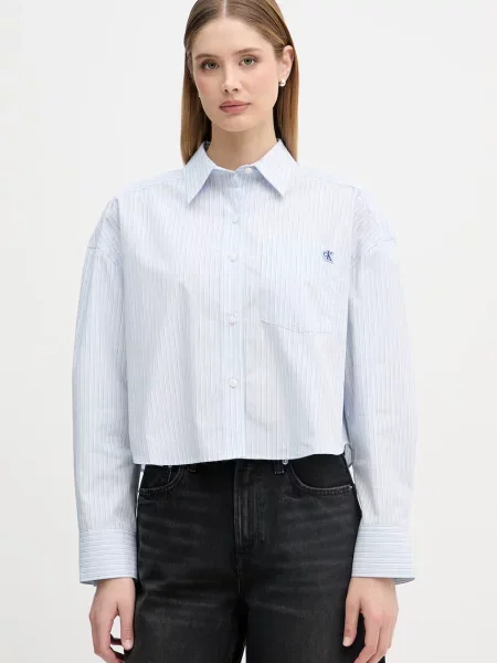 Calvin Klein Jeans Srajca Svetlo modra