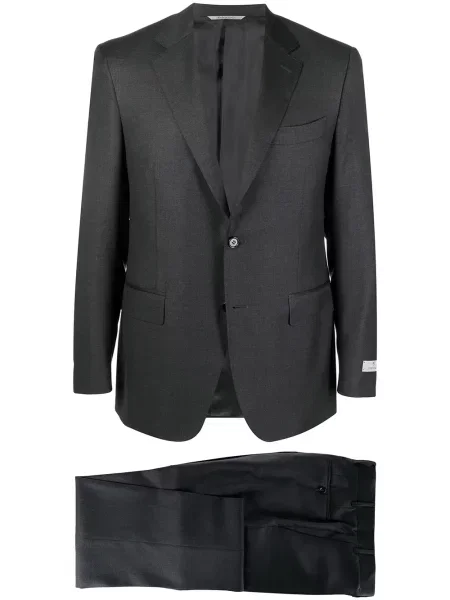Costum Canali de lână de costum gri