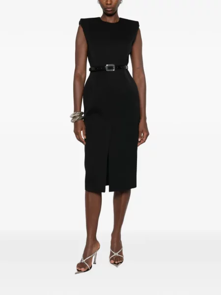 Rochie midi Mugler negru
