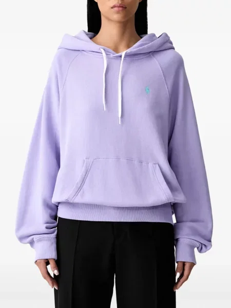 Șapcă Polo Ralph Lauren din fleece cu cordon cu imagine negru