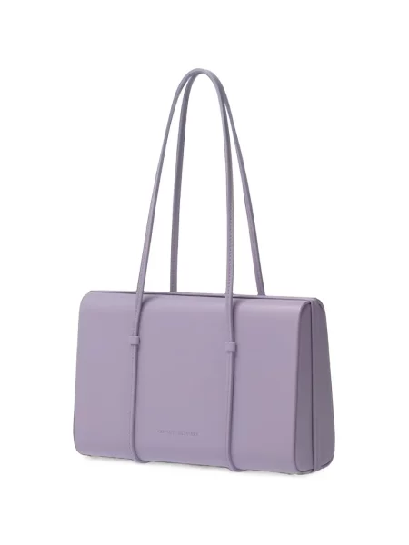 Geantă Carolina Herrera din piele violet