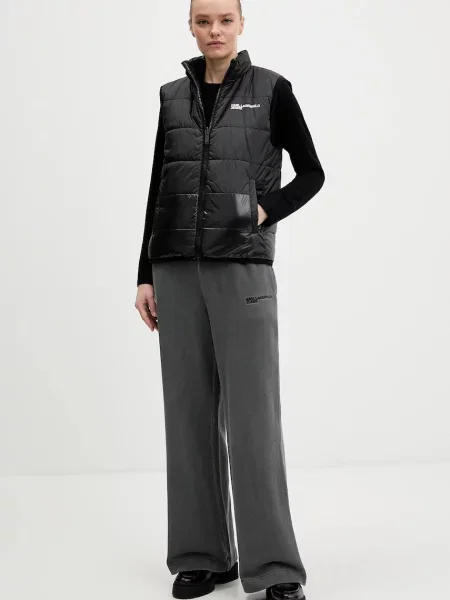 Karl Lagerfeld Jeans tepláky sivá