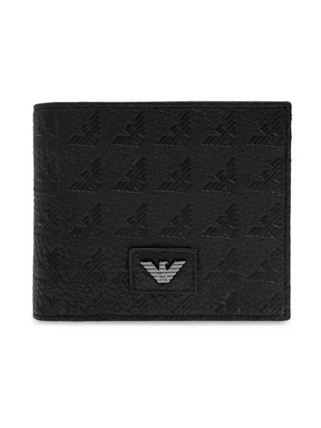 Emporio Armani Portfel czarny