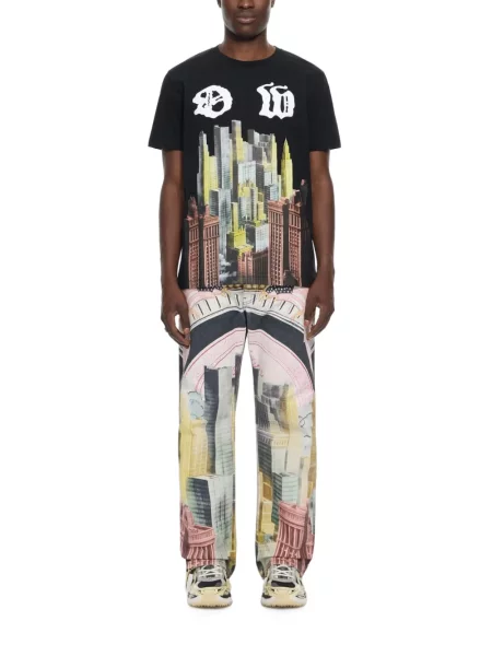 Tricou Off-white cu imagine alb
