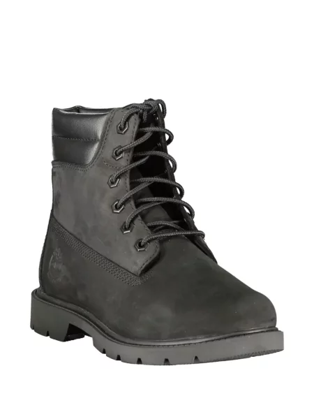 Μποτάκια Timberland με κορδόνια με δαντέλα μαύρο